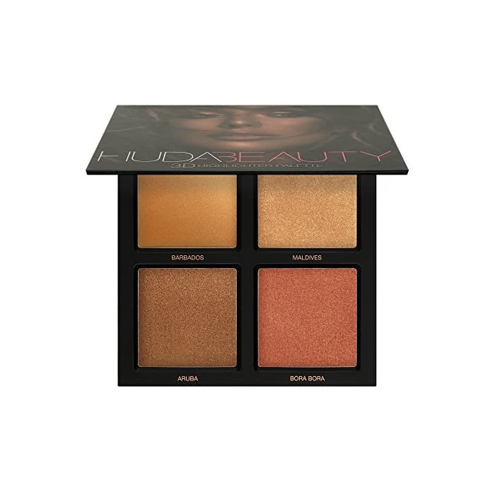 Belleza Huda Beauty 3D Highlighter Palette Bronze Sands Edition