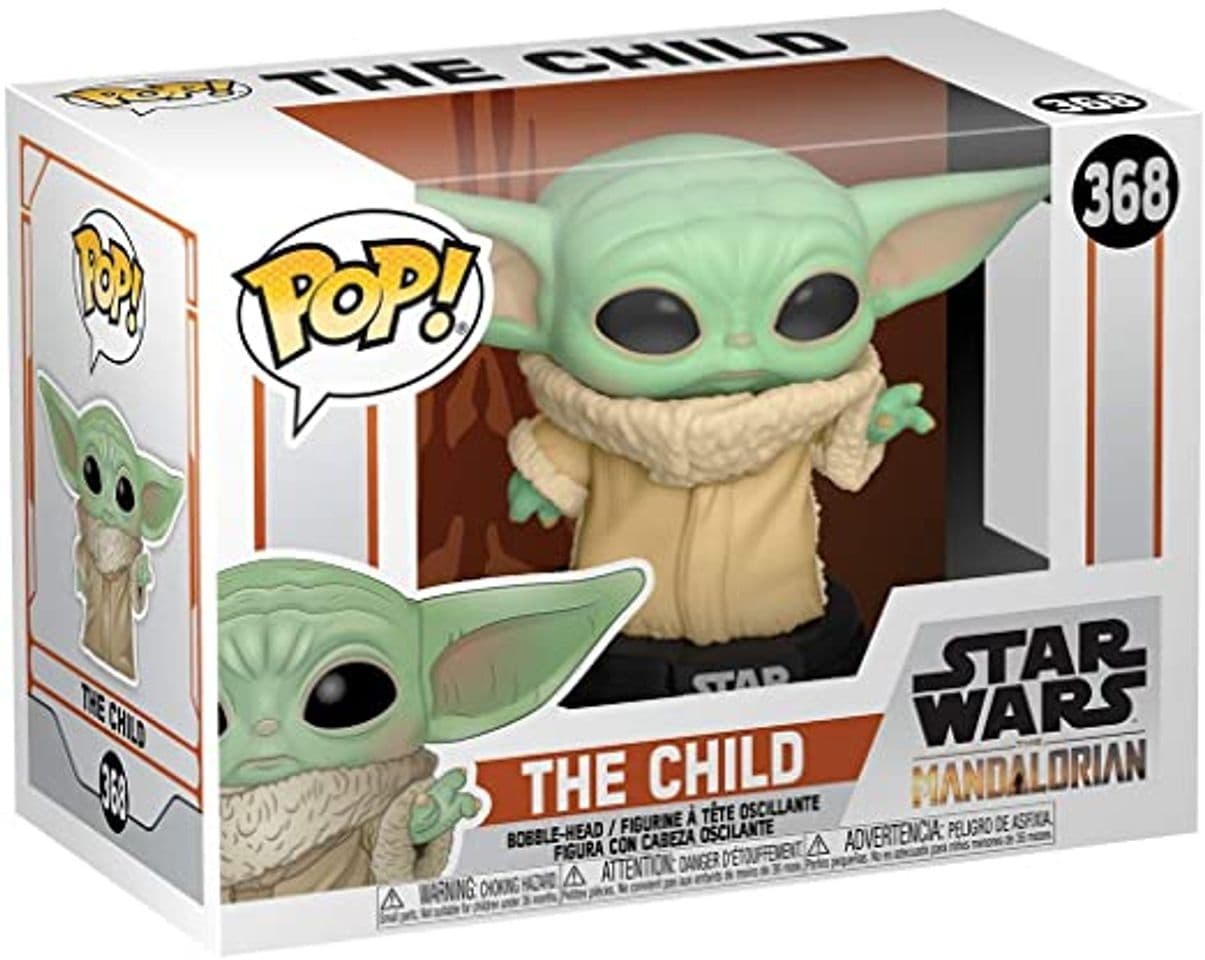 Juego Funko- Pop Star Wars: Mandalorian-The Child Madalorian Figura Coleccionable, Multicolor