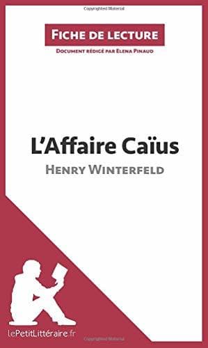 Book L'Affaire Caïus d'Henry Winterfeld: Résumé complet et analyse détaillée de l'oeuvre