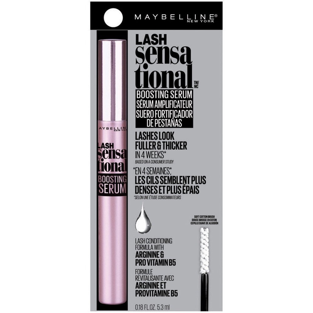 Belleza Maybelline New York Lash Sensational Boosting Serum