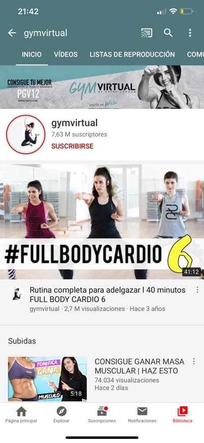 Moda Gym Virtual