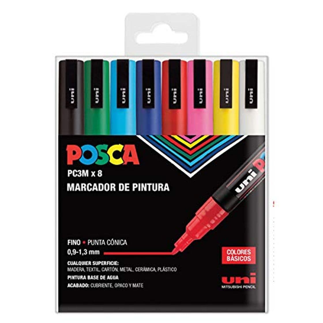 Producto UNI Posca Set PC 3M Basic