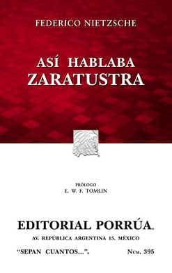 Libro Así hablaba Zaratustra