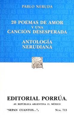 Libro 20 Poemas de amor y una canción desesperada