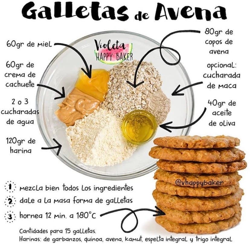 Moda Galletas de Avena 