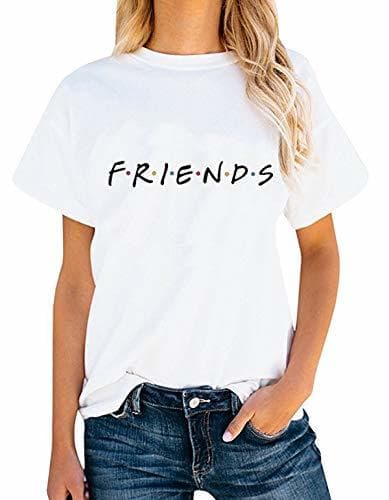 Moda Sudadera Mejores Amigos Hombre y Mujer Camiseta Friends Serie TV Show Logo