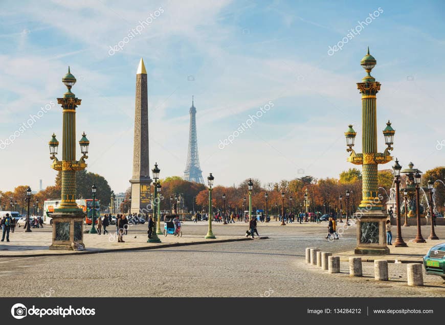 Lugar Place de la Concorde