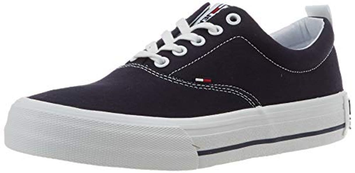 Moda Tommy Hilfiger Classic Low Tommy Jeans Sneaker, Zapatillas para Hombre, Azul