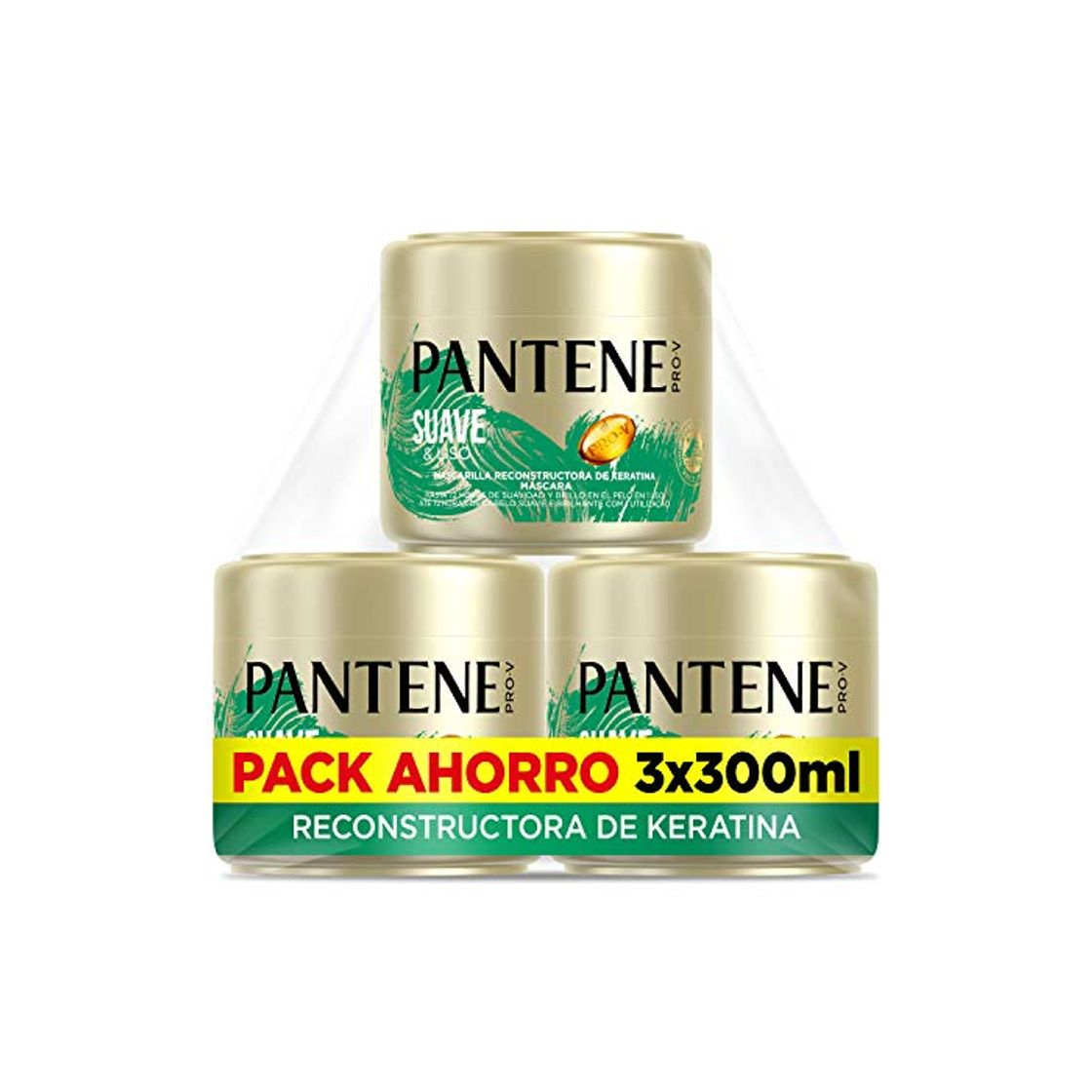 Product Pantene Pro-V Suave & Liso Mascarilla Capilar de Queratina