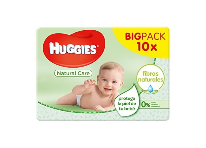 Beauty Huggies Natural Care - Toallitas para bebé