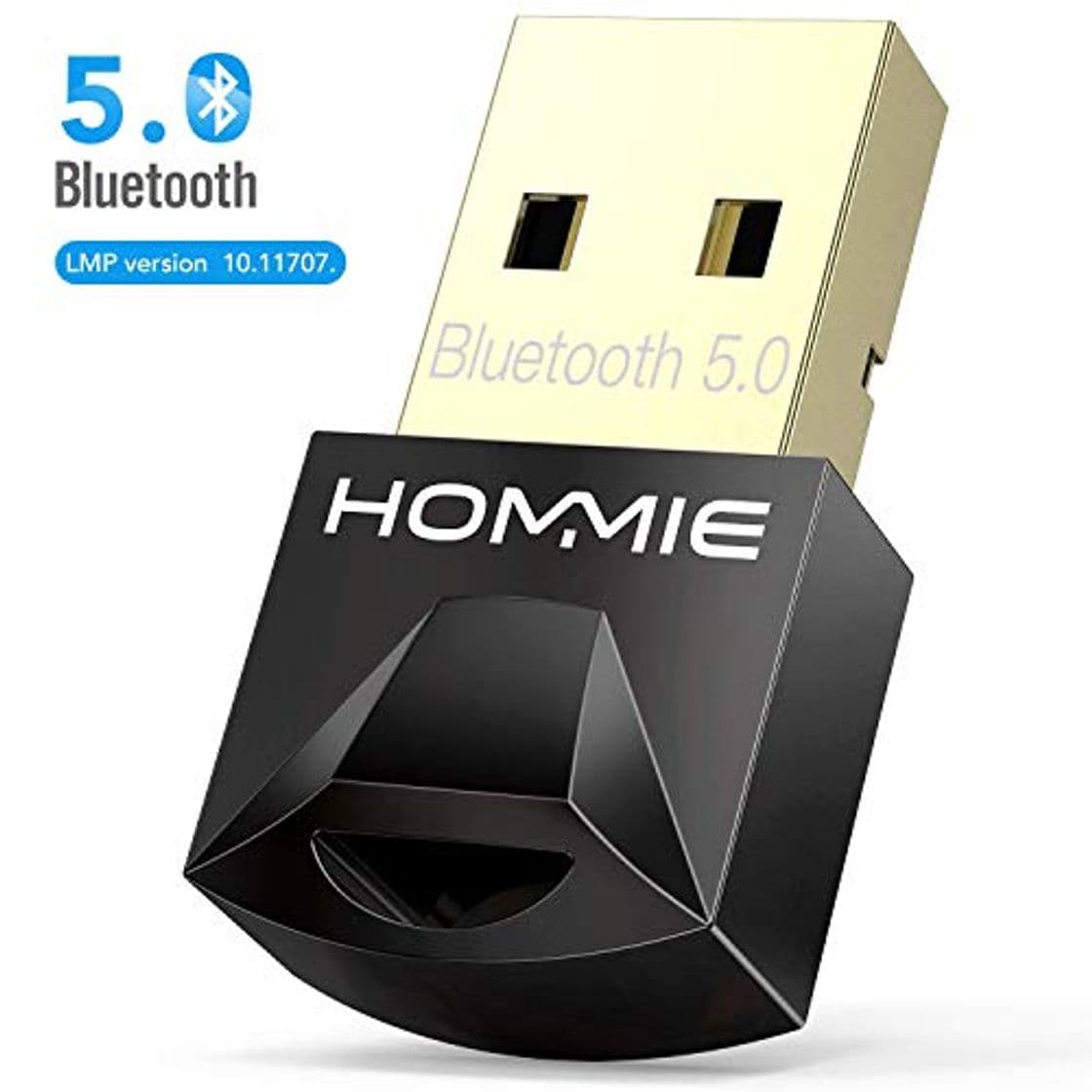 Product Adaptador de Bluetooth 5.0,Hommie Bluetooth USB PC Window7