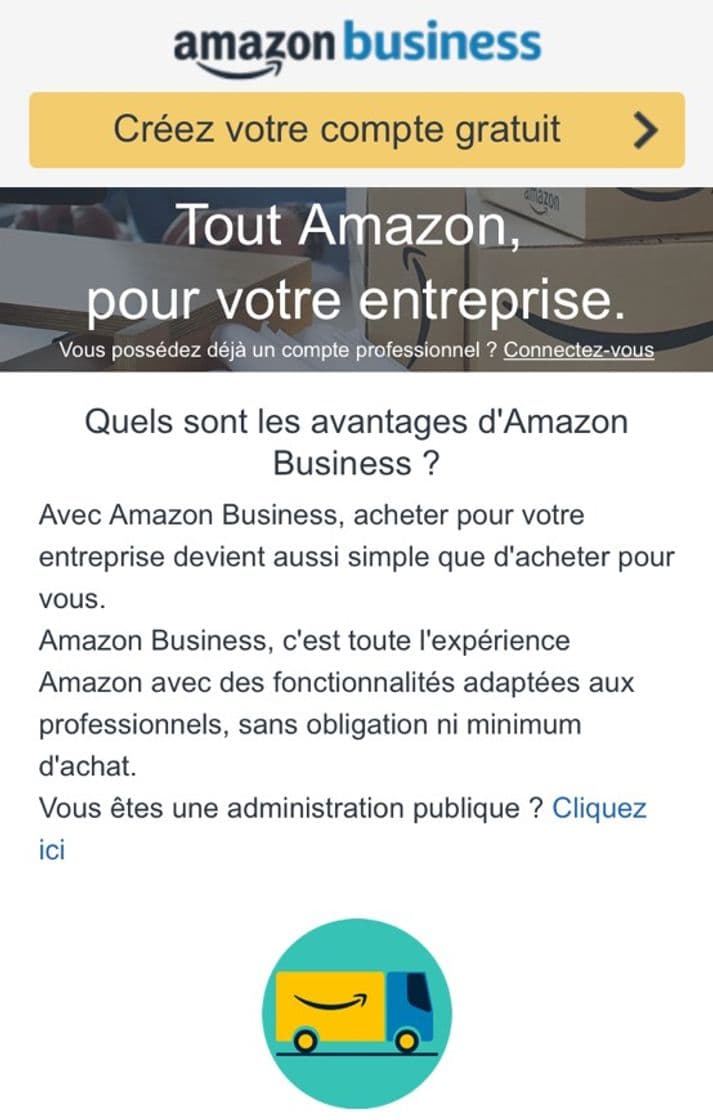 Product Créez votre compte gratuit 