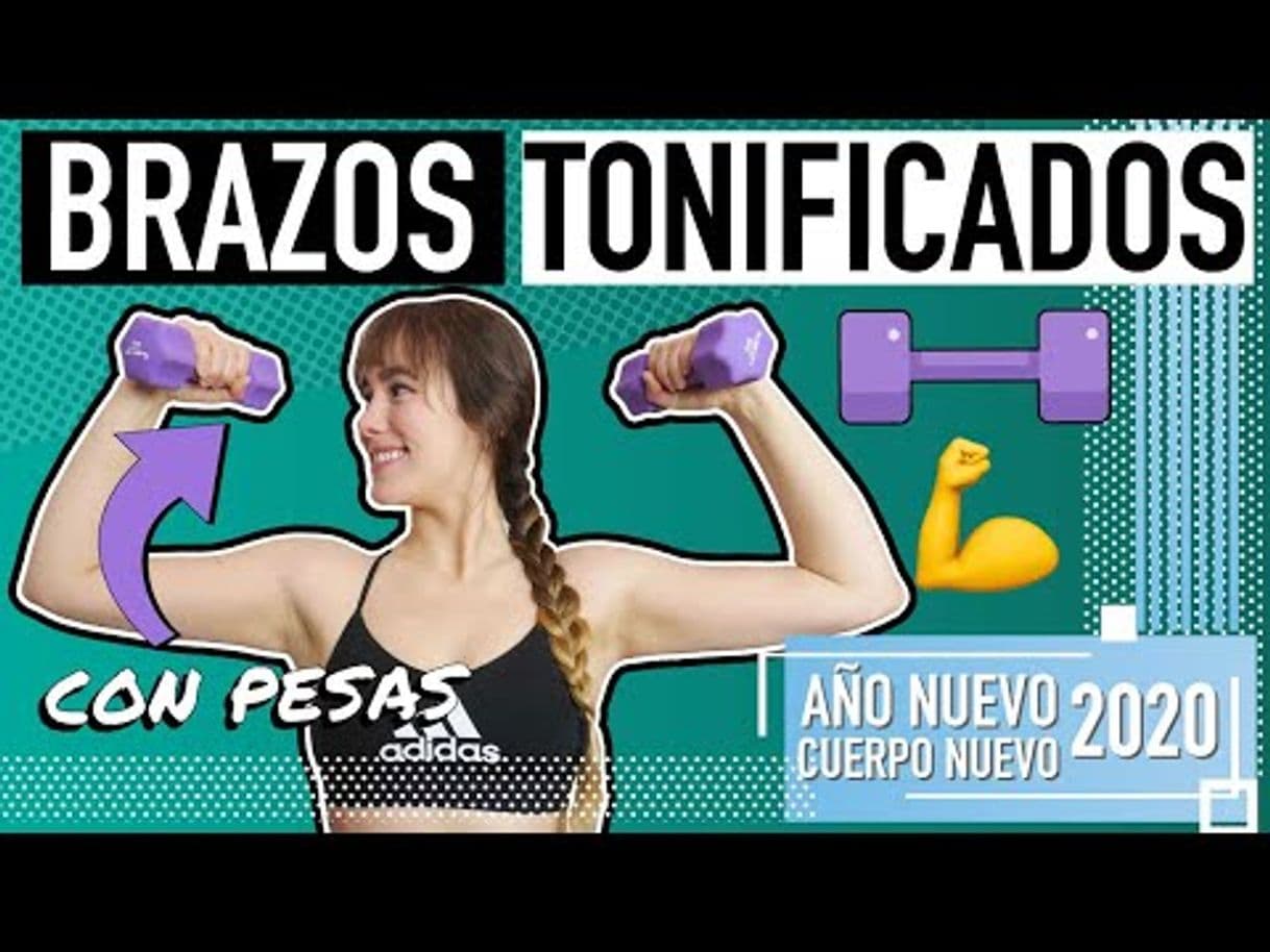 Fashion Rutina para tonificar brazos CON pesas - YouTube