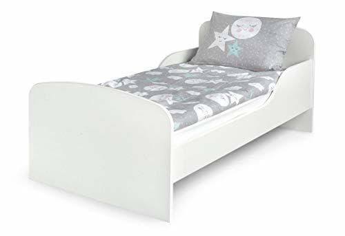 Product Cama Infantil de Madera 140/70 Cama Para Niños Marco de Cama Colchón