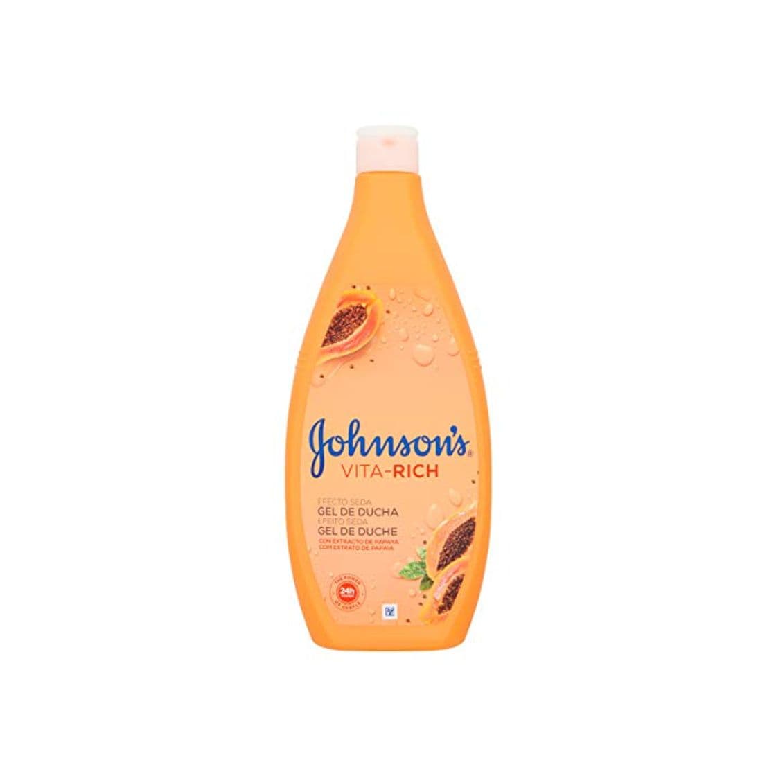 Belleza Johnson's Vita-Rich Efecto Seda Papaya Gel de Ducha