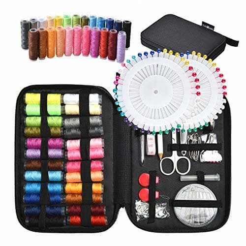 Home TUXWANG Kit de Costura con 90 Piezas Accesorios de Costura Premium con