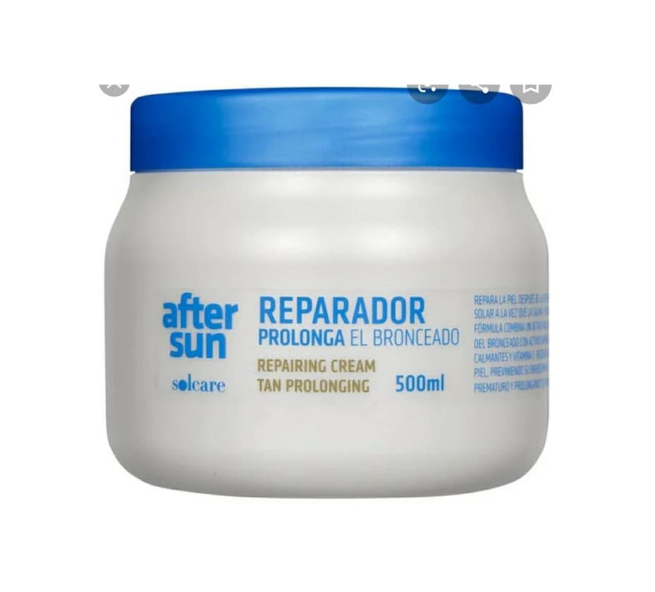 Producto After sun Mercadona