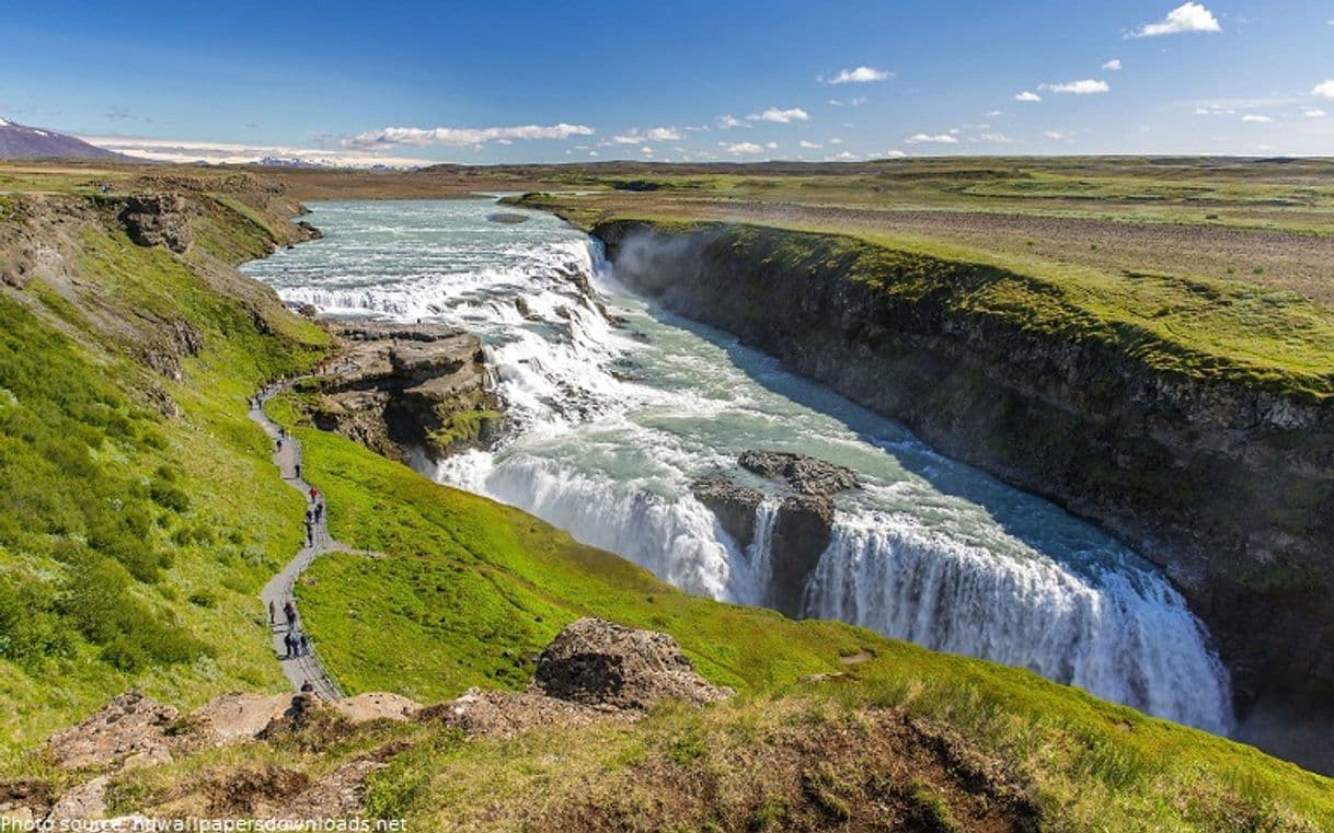 Lugar Gullfoss