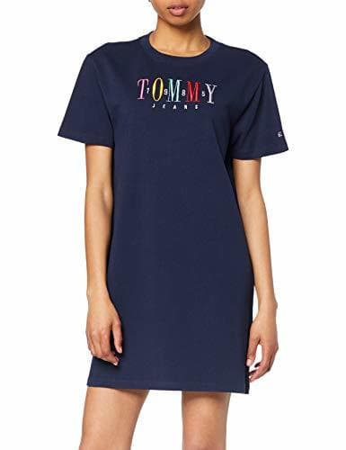 Place Tommy Hilfiger TJW Graphic tee Dress Vestido, Azul