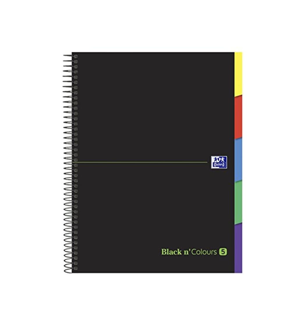 Producto Oxford Black N'Colours - Europeanbook multiasignatura espiral