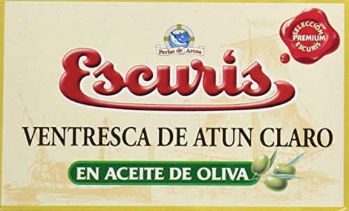 Producto Escuris Ventresca de Atún Claro en Aceite de Oliva - Paquete de