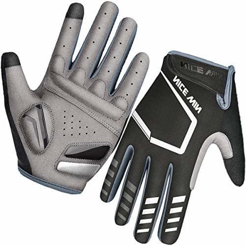 Product LOHOTEK Guantes de Ciclismo Motocicleta Bicicleta Montaña-Acolchados Bicicleta de Carretera de Hombres