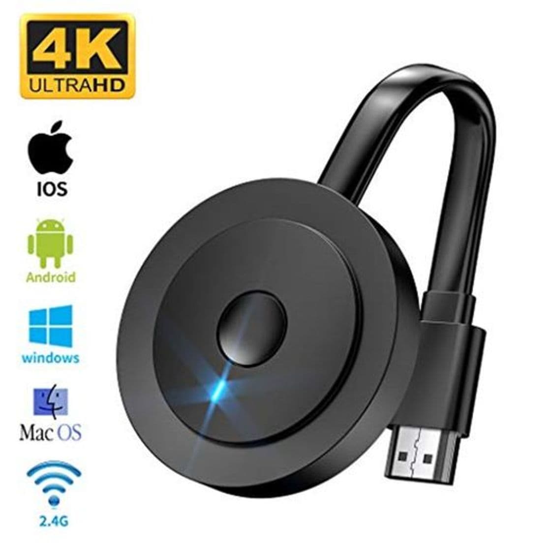 Producto Wireless HDMI 4K HDR, MPIO HDMI Inalámbrico 1080P WiFi Display Dongle Receiver