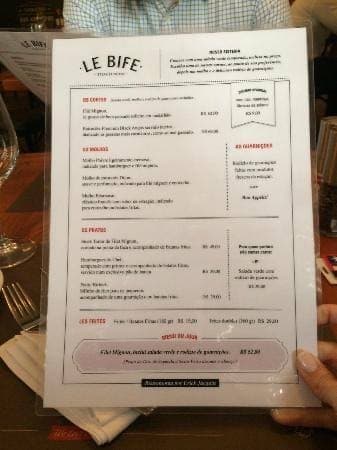 Restaurants Le Bife