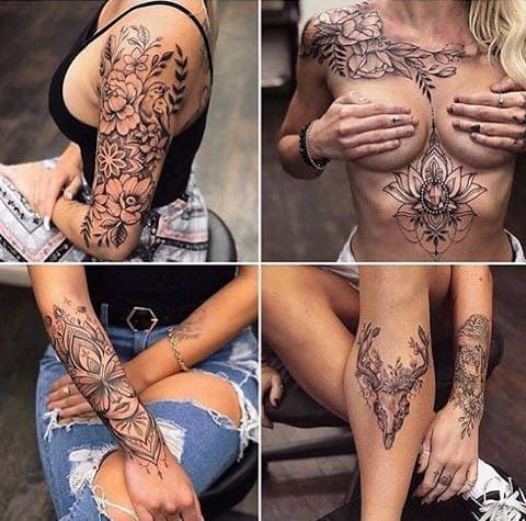 Fashion Ideias de tatuagens