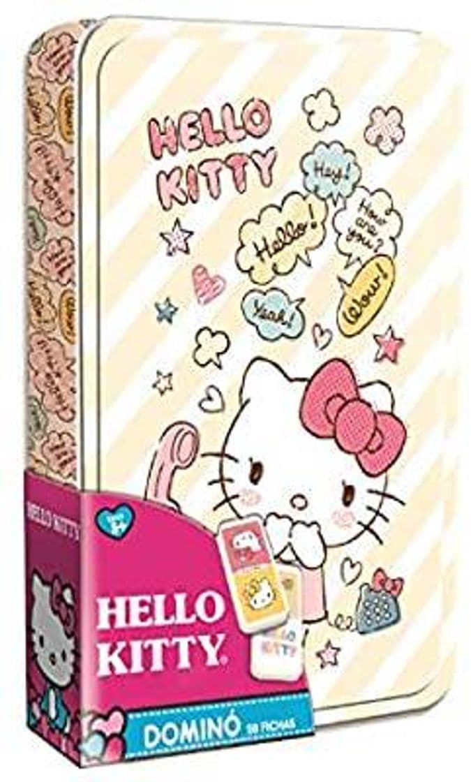 Moda Novelty Dominó Hello Kitty 