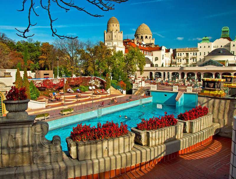 Lugar Balneario Gellért