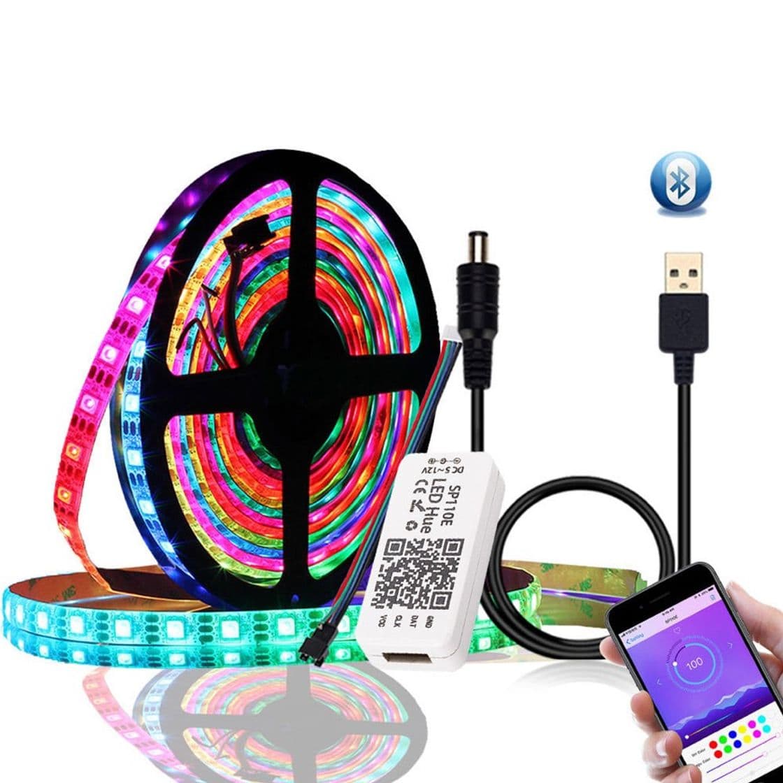 Fashion Luces LED bluetooth 