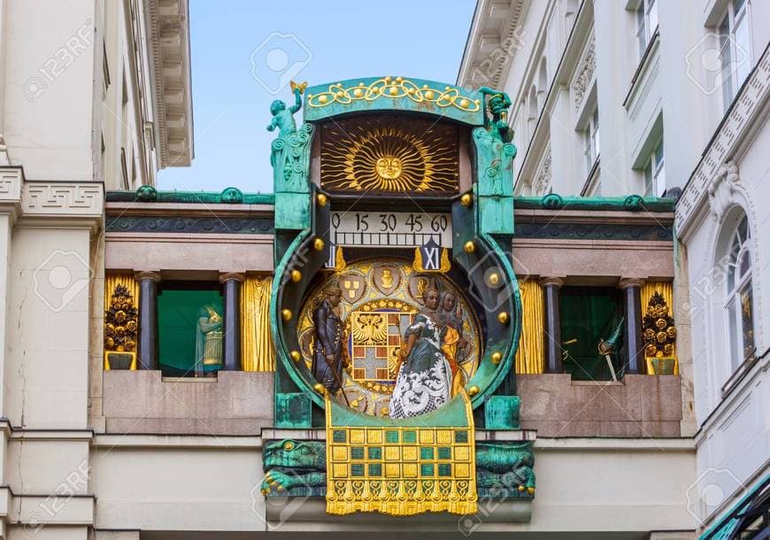 Place Ankeruhr Clock