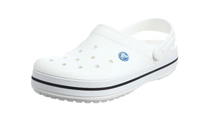 Product Crocs Crocband U, Zuecos Unisex Adulto, Blanco