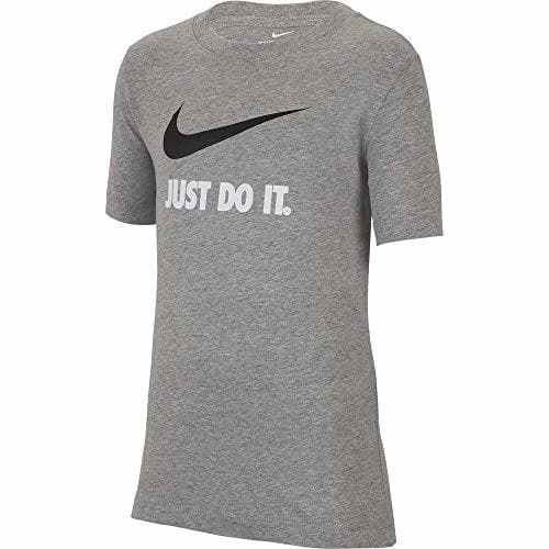 Product Nike Sportwear JDI T-Shirt for Kids Camiseta de Manga Corta, Niños, Gris