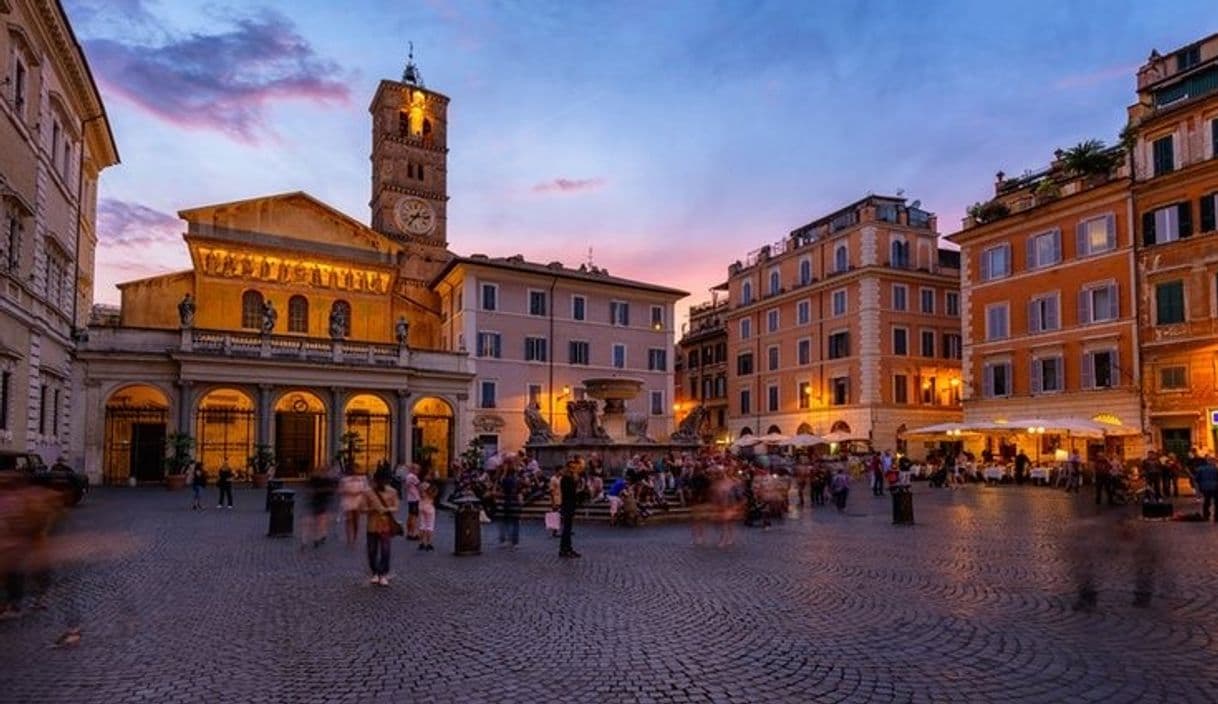 Place Basilica of Our Lady in Trastevere