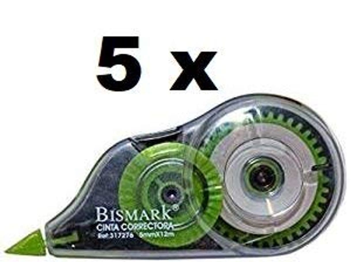 Product Cinta correctora bismark 12 metros * 5 m/m