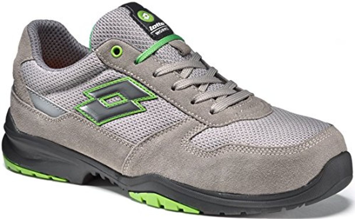 Moda Calzado de Seguridad Lotto Works Flex EVO S1P SRC HRO Gris Verde