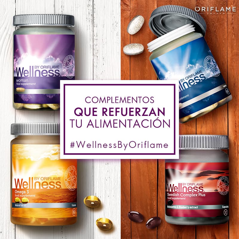 Product Oriflame Wellness Pack Mujer Complementos Suecos Belleza Complex Plus