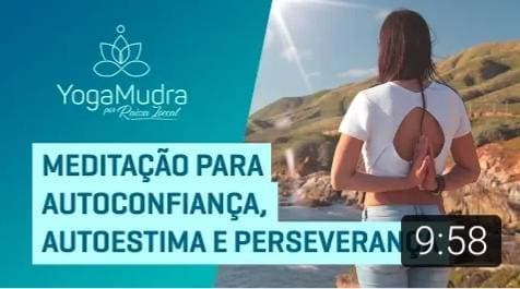 Moda Meditação auto-estima, auto-confiança e perseverança 