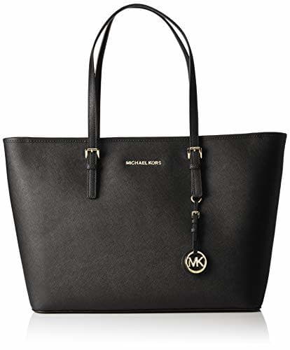 Electronic Michael Kors Jet Set Travel, Bolso Totes para Mujer, Negro