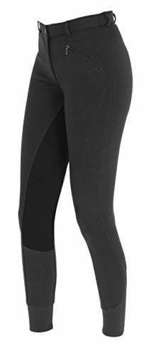 Fitness Kerbl Economic - Pantalón de equitación para Mujer Negro Negro Talla