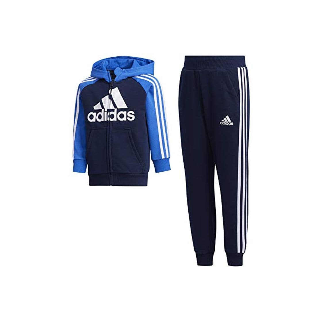 Product adidas LK B Ft Tracksu Conjunto Deportivo, Unisex niños, Maruni/Azul/Maruni, 116