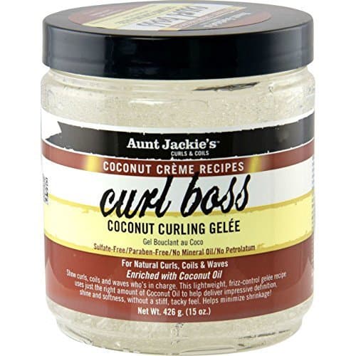 Product Tía Jackies Coconut Creme Curl rizador de Boss Glee espumas