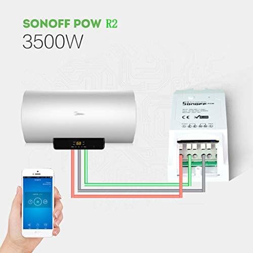 Product Sonoff Pow R2 WiFi Inalámbrico Interruptor ON/Off 16A Con Medición del Consumo