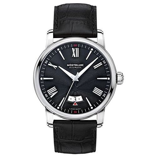 Lugar Montblanc Watches Reloj Analógico para Hombre de Automático con Correa en Cuero