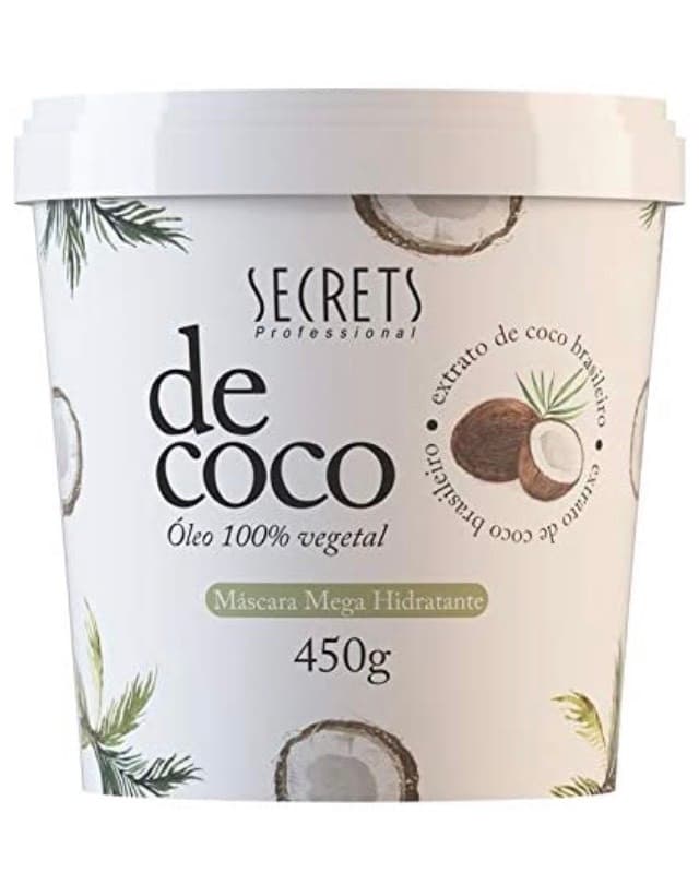 Moda Máscara de Coco, 450G, Secrets Professional