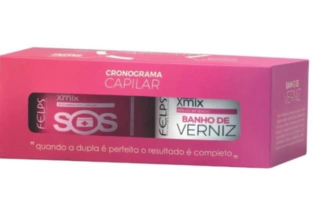 Moda Cronograma Capilar Kit Ressurreição dos Fios, 2x300 ml Felps