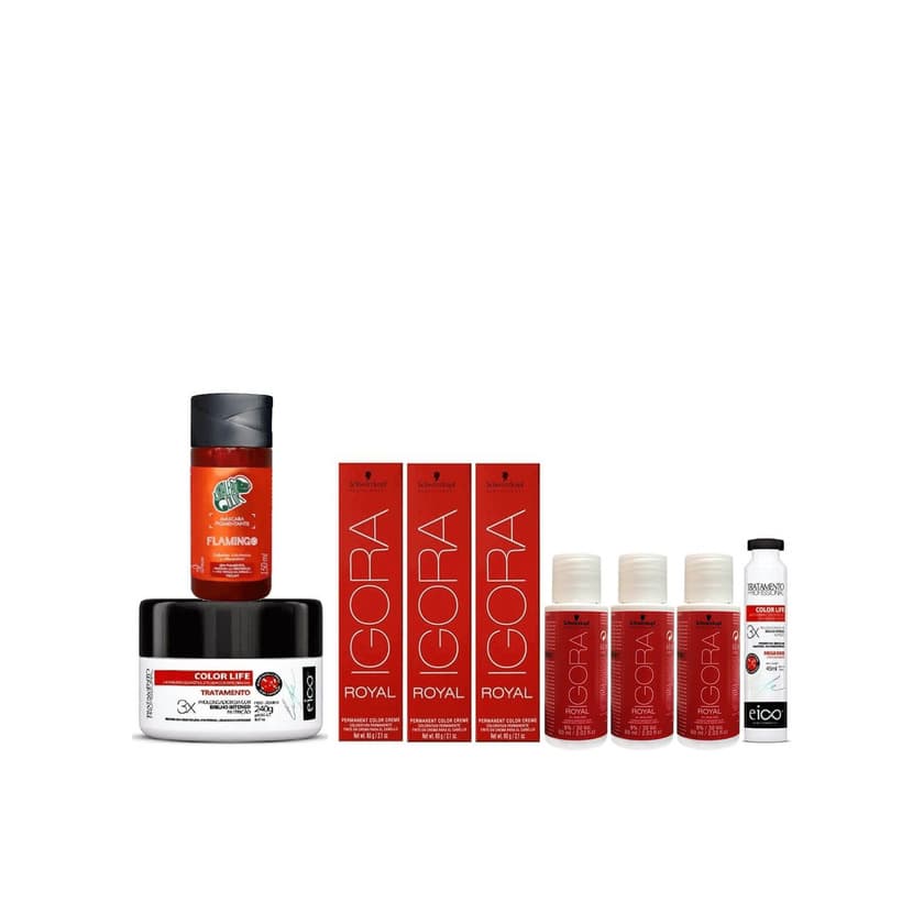 Product Kit Beleza Ruiva 3 Colorações 9-7