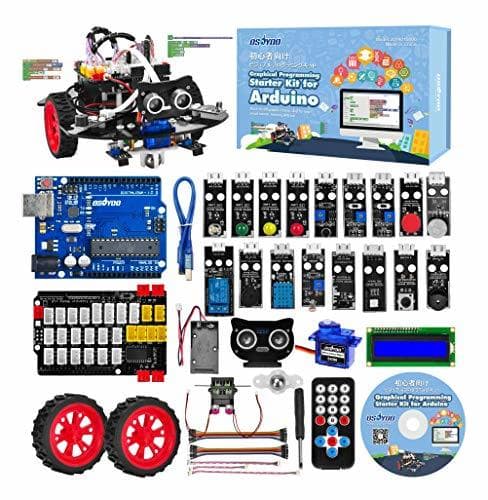 Lugar OSOYOO Graphical Programming Robot Car Starter Kit for Arduino Uno